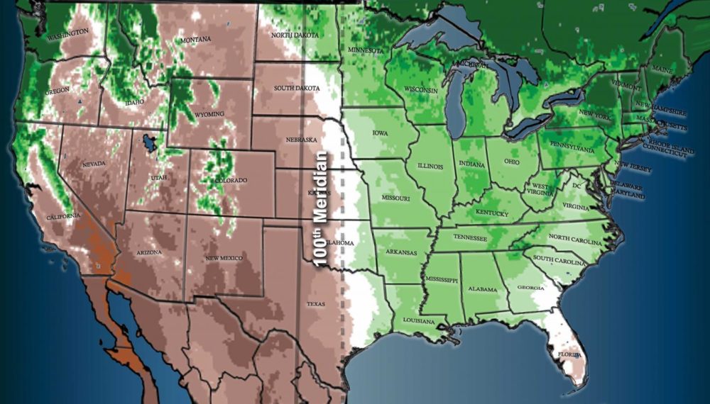 A North American Climate Boundary Has Shifted 140 Miles East Due to Global Warming