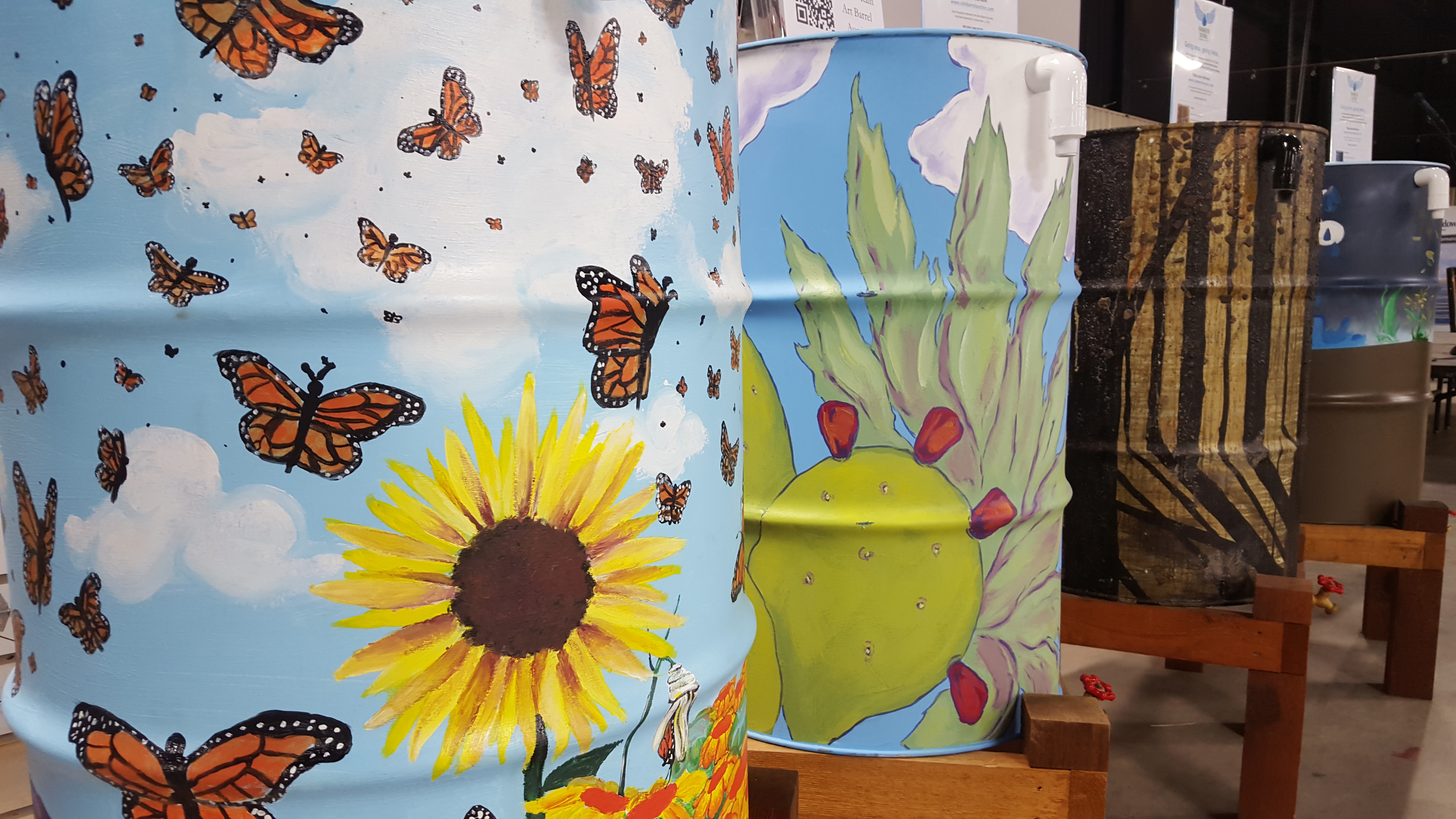 The Rain Barrel Art Auction has been extended to December 1