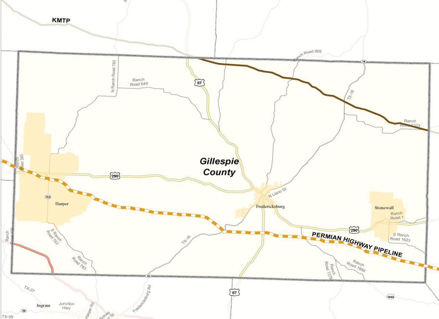 Natural Gas Pipeline Will Cross County