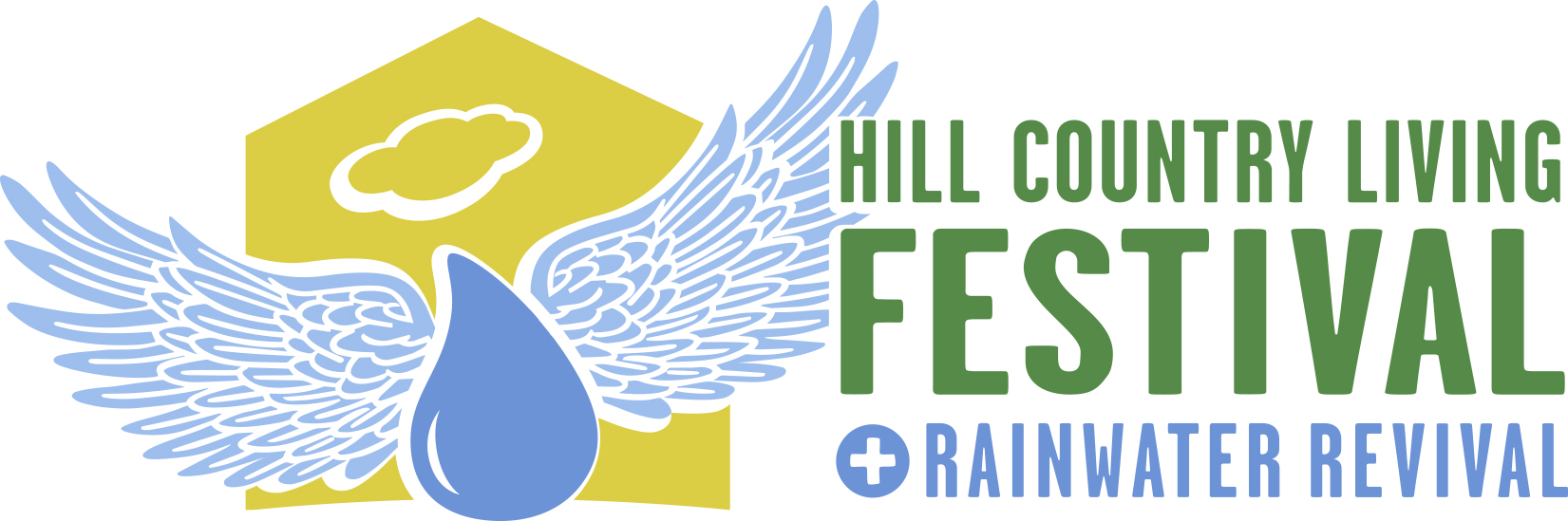 Hill Country Living FESTIVAL + Rainwater Revival Logo