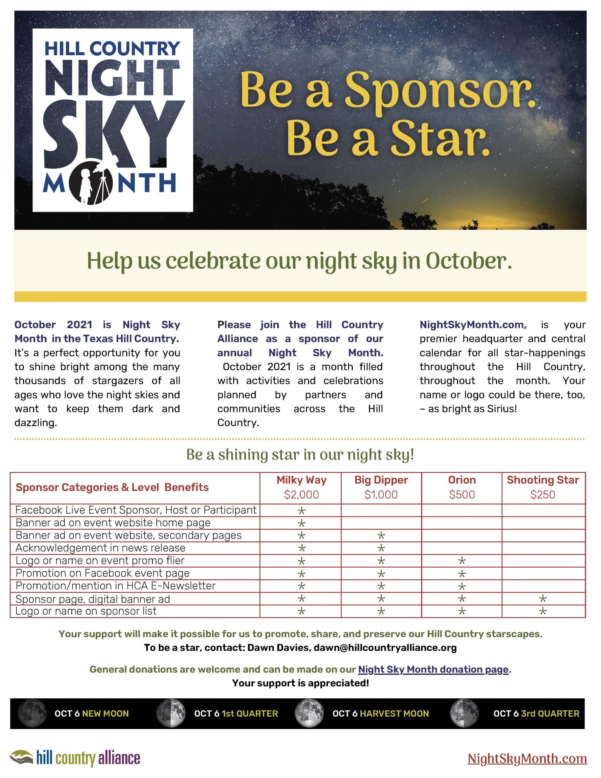2021 Night Sky Month Sponsor Flier (FINAL)