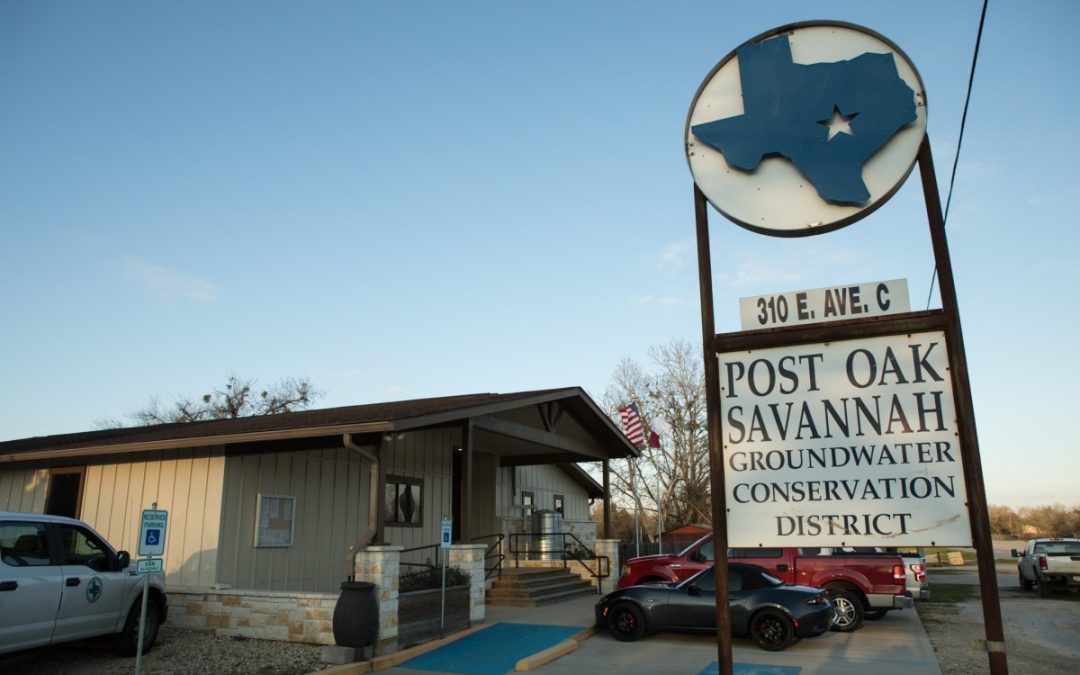 The Post Oak Savannah Groundwater Conservation District has settled with the San Antonio Water System over an investigation into discharged water from the Vista Ridge pipeline. Credit: Bonnie Arbittier / San Antonio Report
