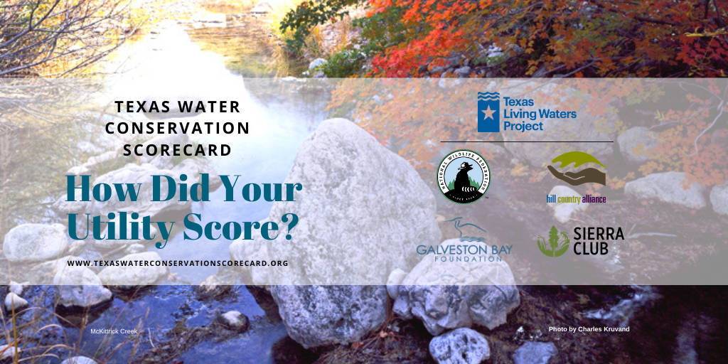 Texas Living Waters Project unveils 2020 Texas Water Conservation Scorecard