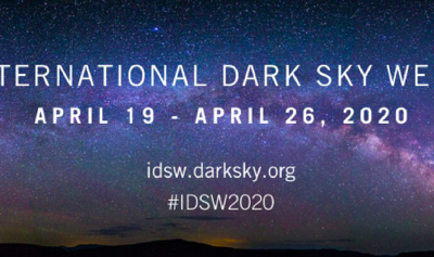 April’s International Dark Sky Week urges homebound families to “look up together”
