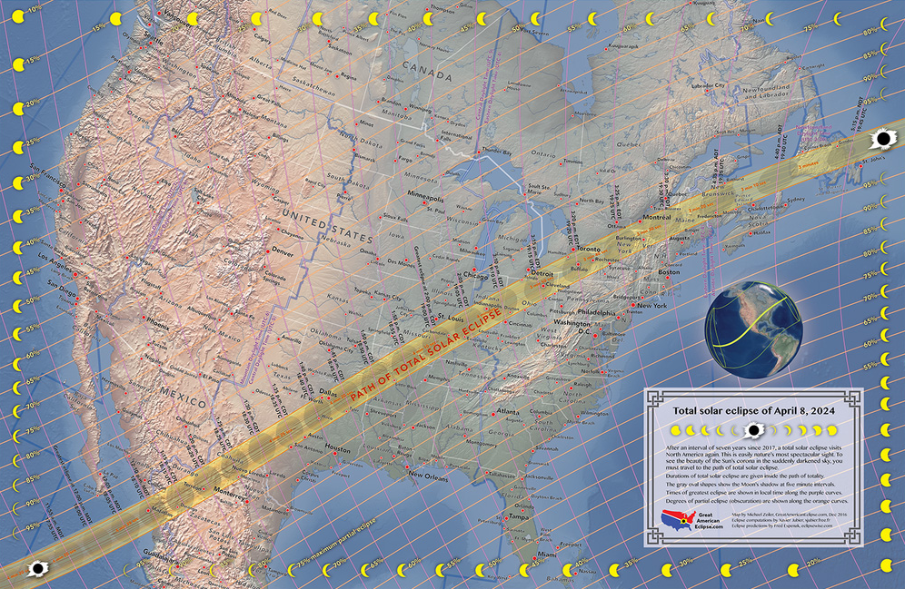 It’s not too early to plan for the Great American total solar eclipse of 2024