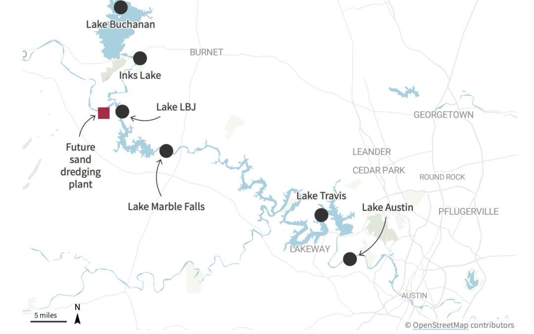 Disturbing the waters: Plan to dredge lakes threatens a scenic Hill Country treasure