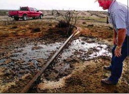 oil leaks groundwater west texas