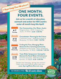 Click to view or download a poster of upcoming events for the 2022 Spring Water Revival